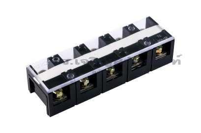 [E] บล็อกต่อสายไฟ แบบขันสกรู ทองแดงชุบดีบุก 60A TC-605